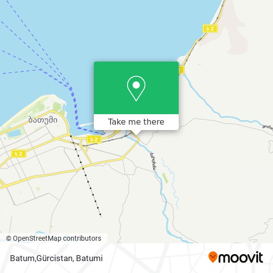 Batum,Gürcistan map