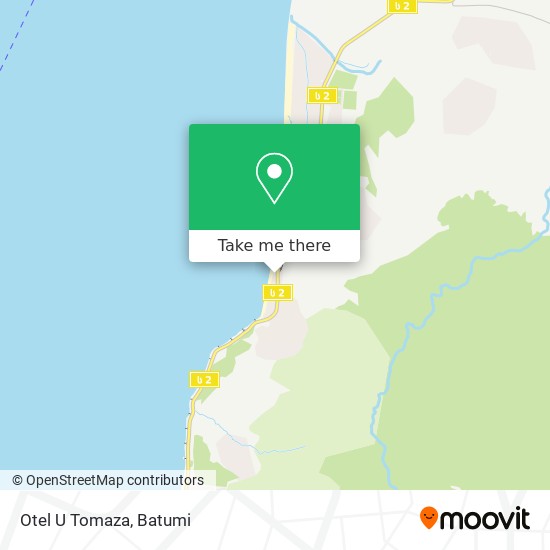 Otel U Tomaza map