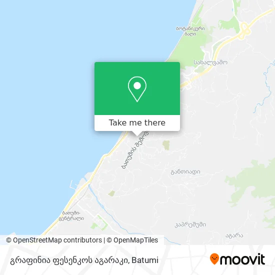 გრაფინია ფესენკოს აგარაკი map