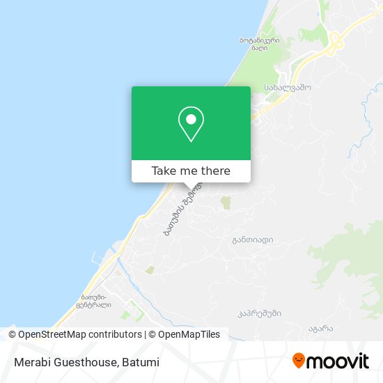 Merabi Guesthouse map