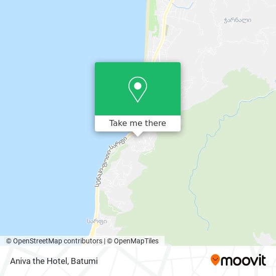 Aniva the Hotel map
