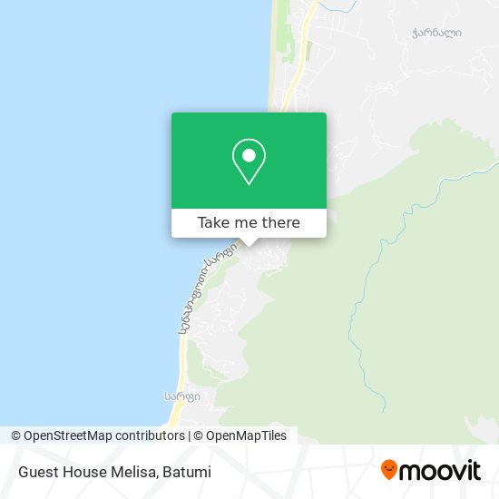 Guest House Melisa map