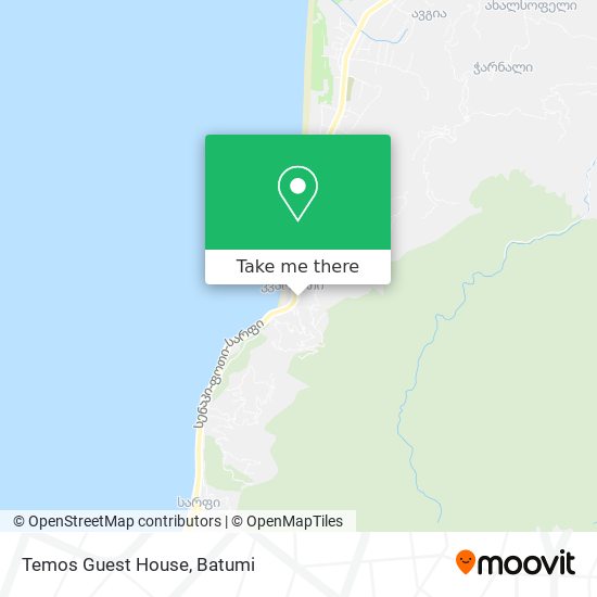 Temos Guest House map