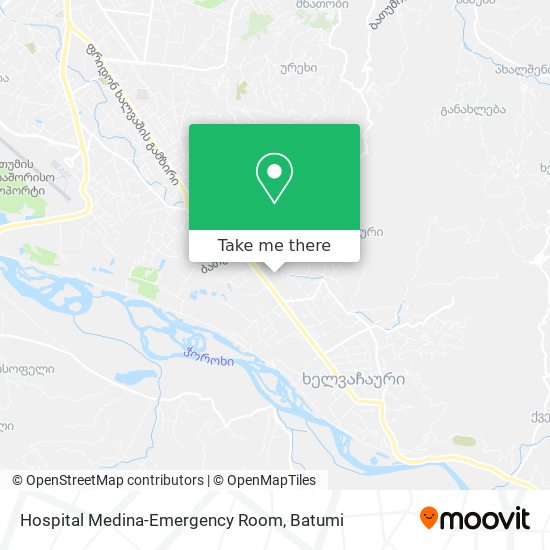 Карта Hospital Medina-Emergency Room
