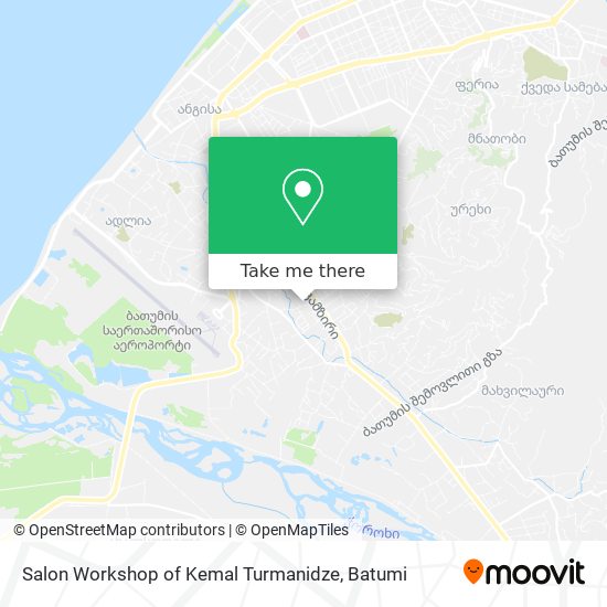 Salon Workshop of Kemal Turmanidze map