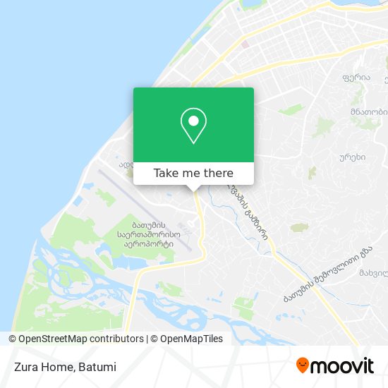 Zura Home map