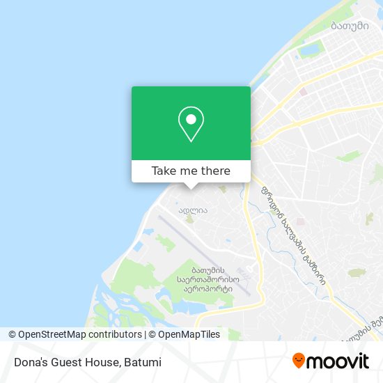 Dona's Guest House map