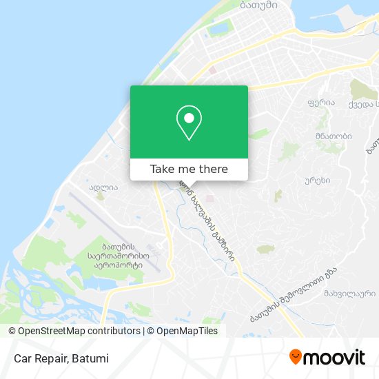 Car Repair map