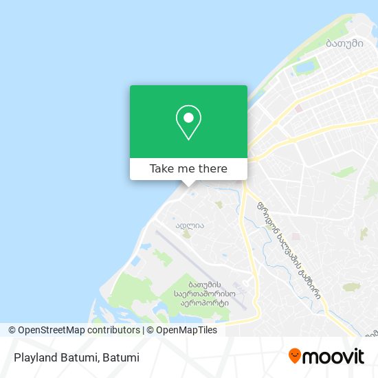 Playland Batumi map