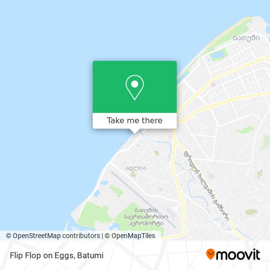 Flip Flop on Eggs map