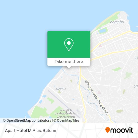 Карта Apart Hotel M Plus