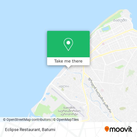 Eclipse Restaurant map