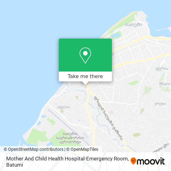 Mother And Child Health Hospital-Emergency Room map