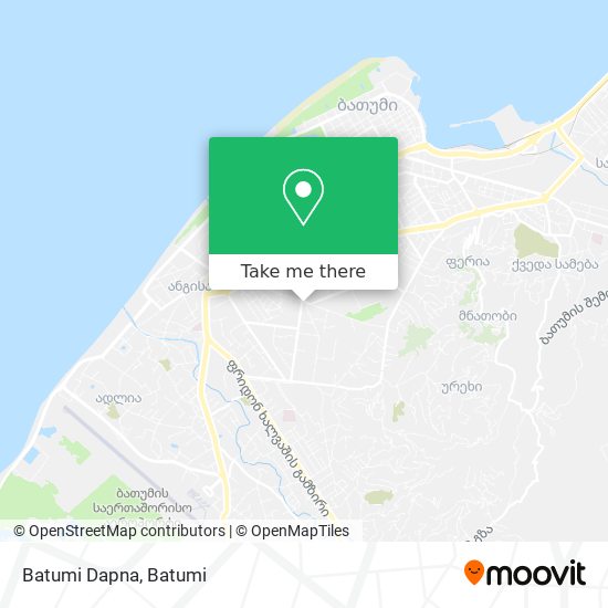 Карта Batumi Dapna