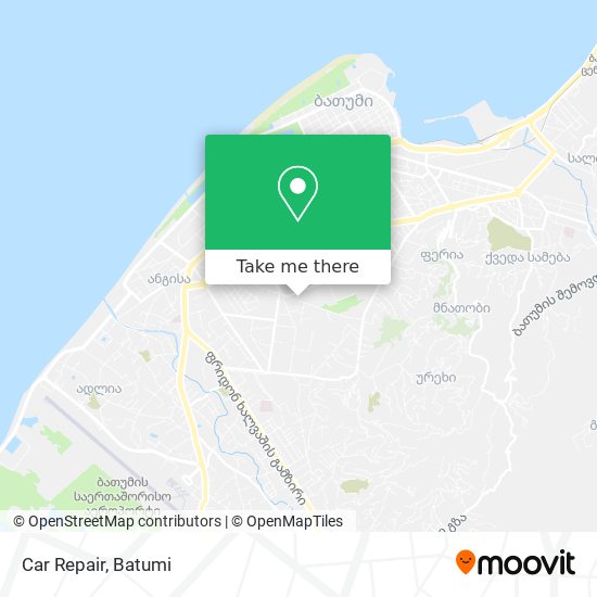 Car Repair map