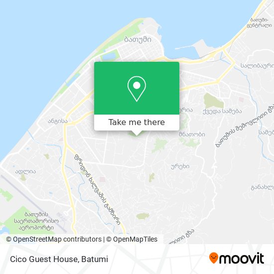 Cico Guest House map