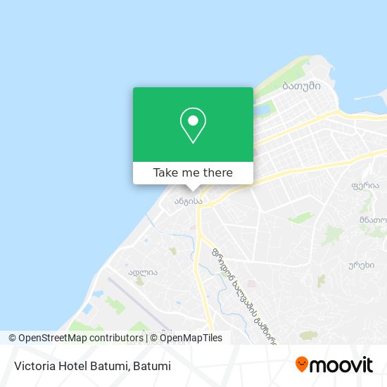 Карта Victoria Hotel Batumi