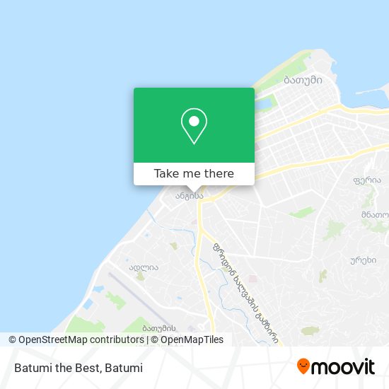 Batumi the Best map
