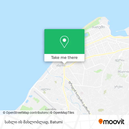 სახლი ის მახლობლად map