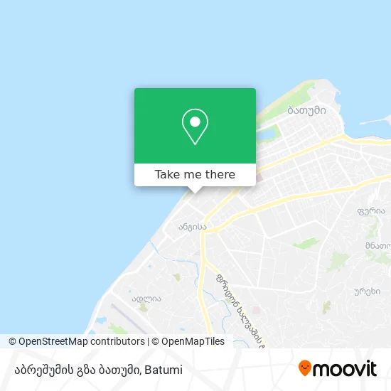 აბრეშუმის გზა ბათუმი map