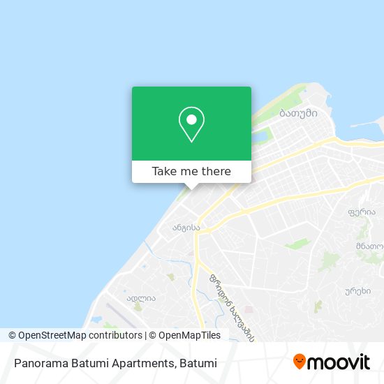 Карта Panorama Batumi Apartments