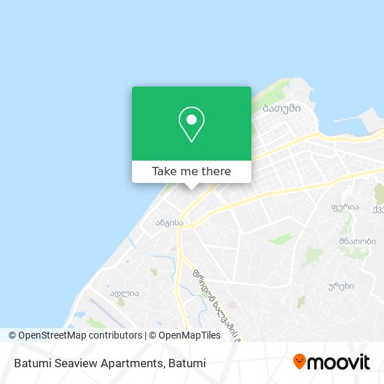 Batumi Seaview Apartments map