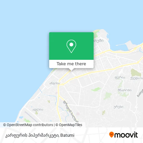 კარფურის ჰიპერმარკეტი map