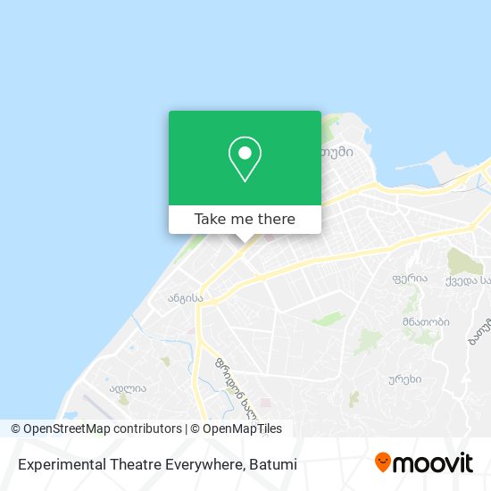 Карта Experimental Theatre Everywhere