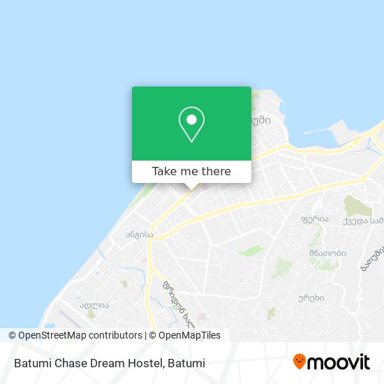 Карта Batumi Chase Dream Hostel