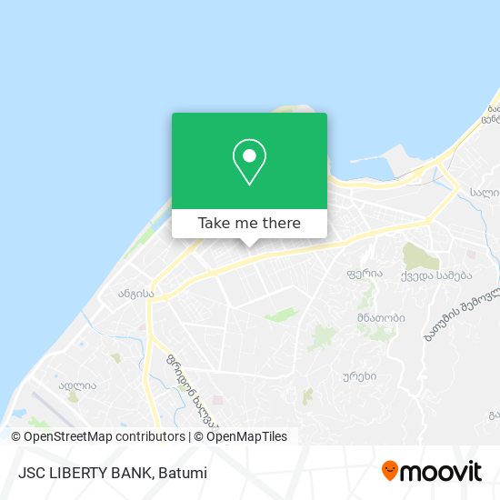 JSC LIBERTY BANK map