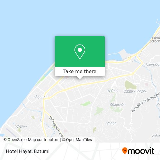 Карта Hotel Hayat