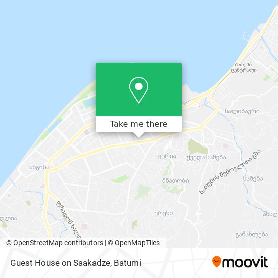Guest House on Saakadze map