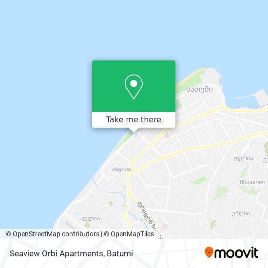 Seaview Orbi Apartments map