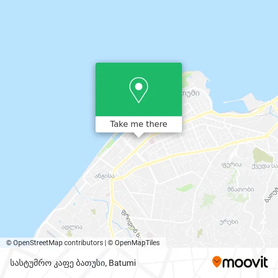 სასტუმრო კაფე ბათუსი map