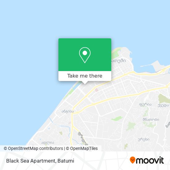 Black Sea Apartment map