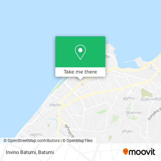 Карта Invino Batumi