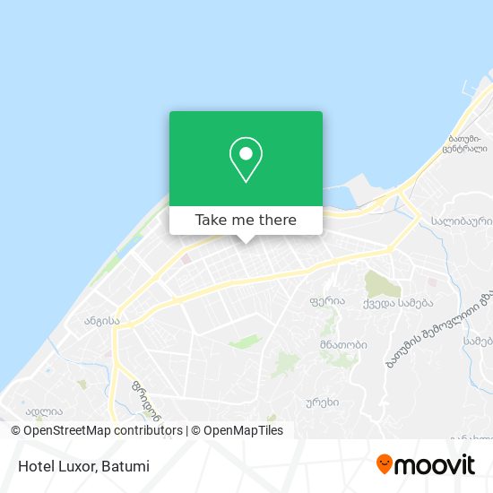 Hotel Luxor map
