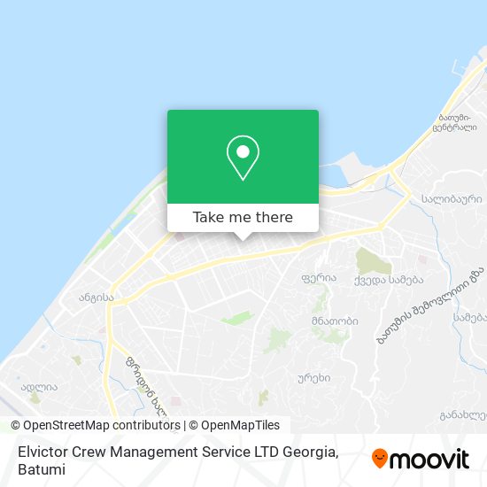 Карта Elvictor Crew Management Service LTD Georgia