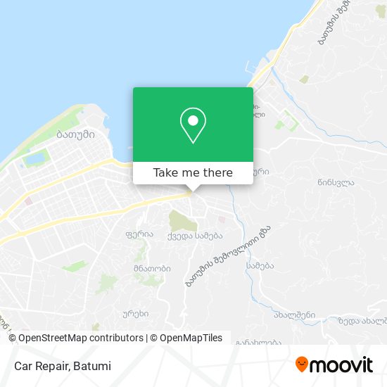 Car Repair map