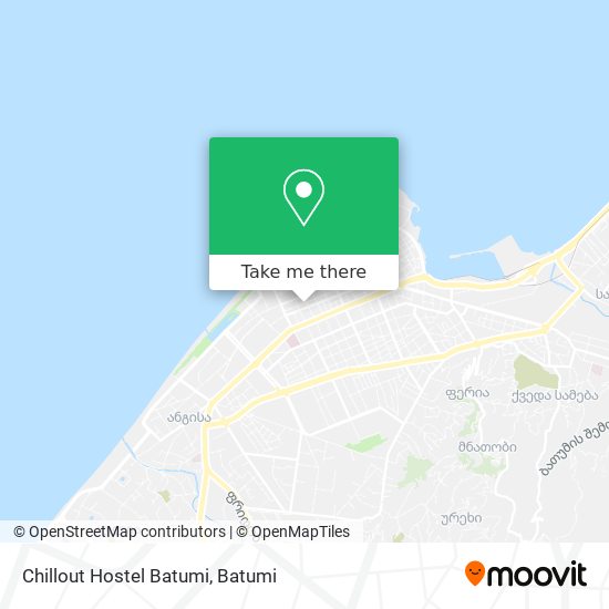 Карта Chillout Hostel Batumi