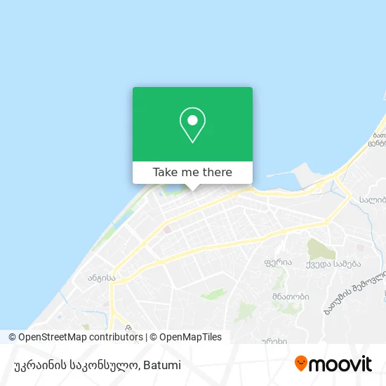 უკრაინის საკონსულო map