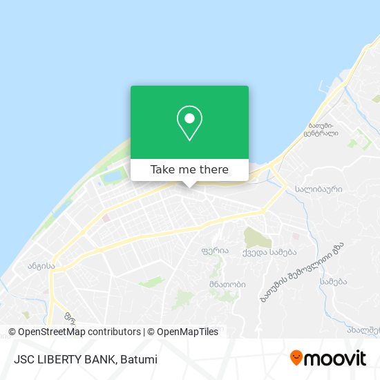 JSC LIBERTY BANK map