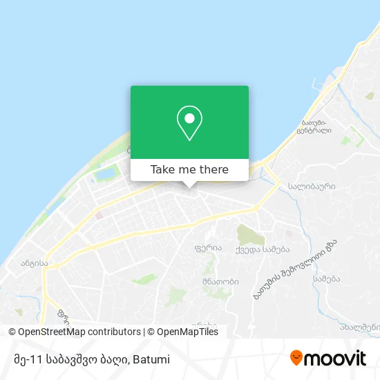მე-11 საბავშვო ბაღი map