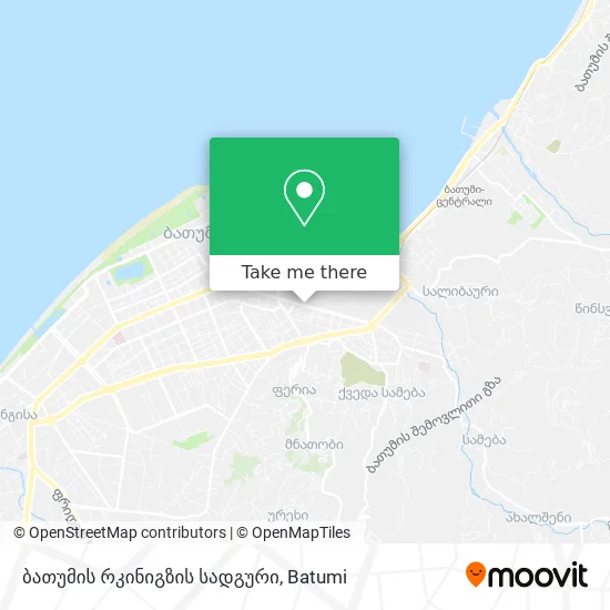 ბათუმის რკინიგზის სადგური map