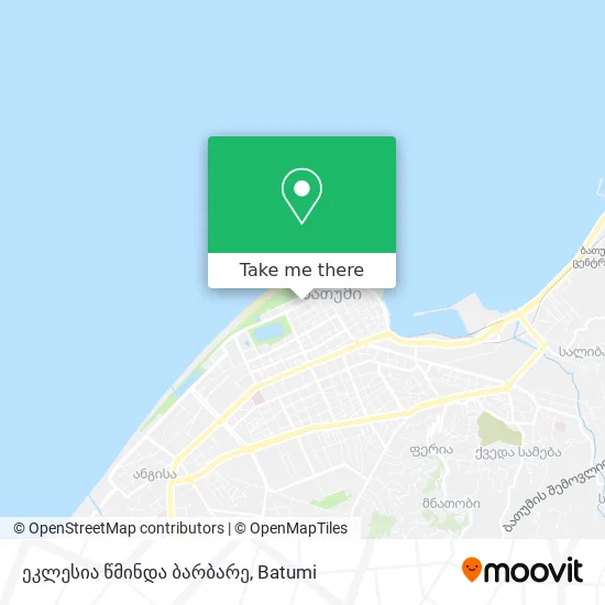 ეკლესია წმინდა ბარბარე map