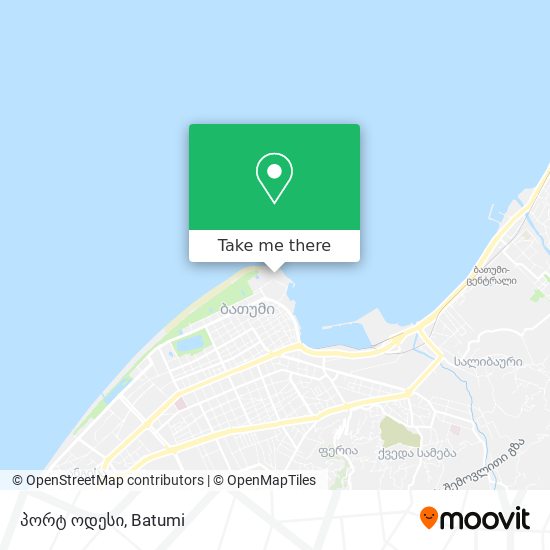 პორტ ოდესი map