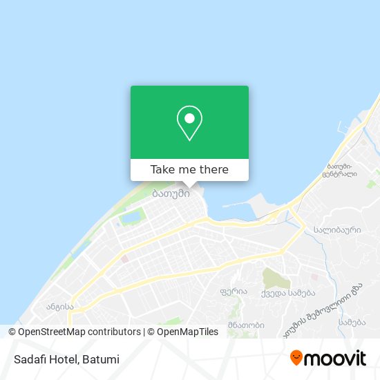 Карта Sadafi Hotel