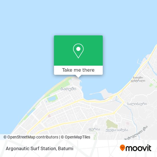 Argonautic Surf Station map