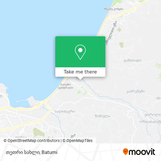 თეთრი სახლი map