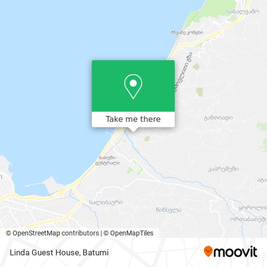 Linda Guest House map